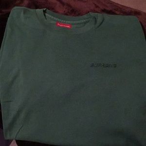 Brand New Supreme Overdyed Tee Never Worn!